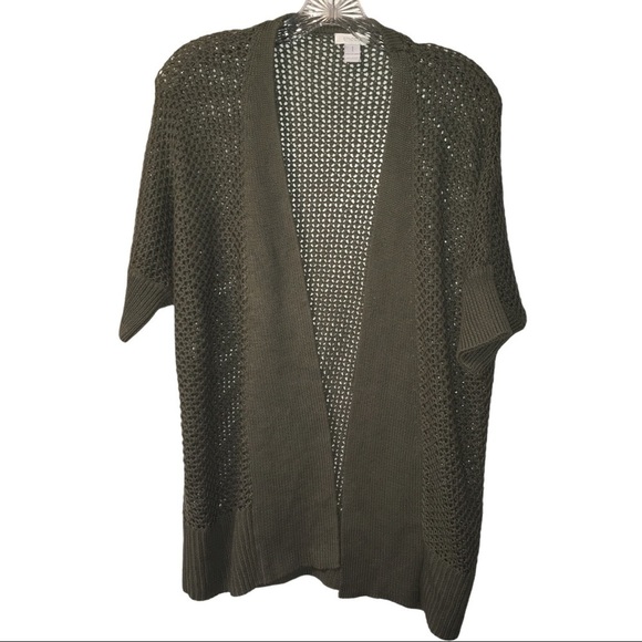 3/$21 Chico’s Open Front Cardigan - Picture 1 of 6